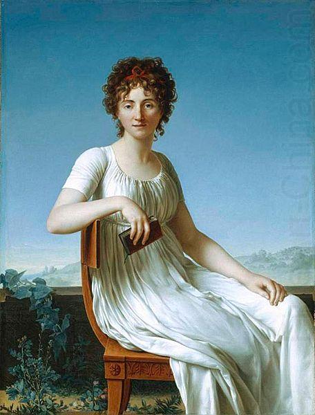 Jean-Baptiste Francois Desoria Portrait of Constance Pipelet china oil painting image